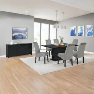 Stanton Contemporary Dining Table Set for 6 By Coaster Furniture