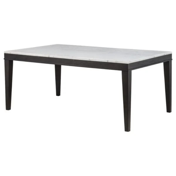 Averill 7 Piece Marble Top Dining Set By Coaster Furniture - Image 14