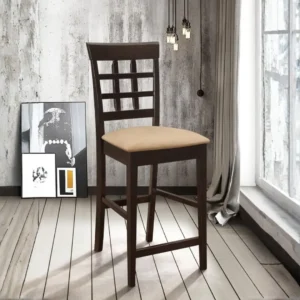Gabriel Counter Chair with Back Set of 2 By Coaster Furniture