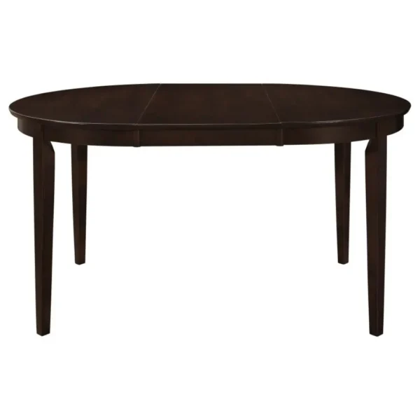 Gabriel Wooden Dining Room Set in Cappuccino By Coaster Furniture - Image 5
