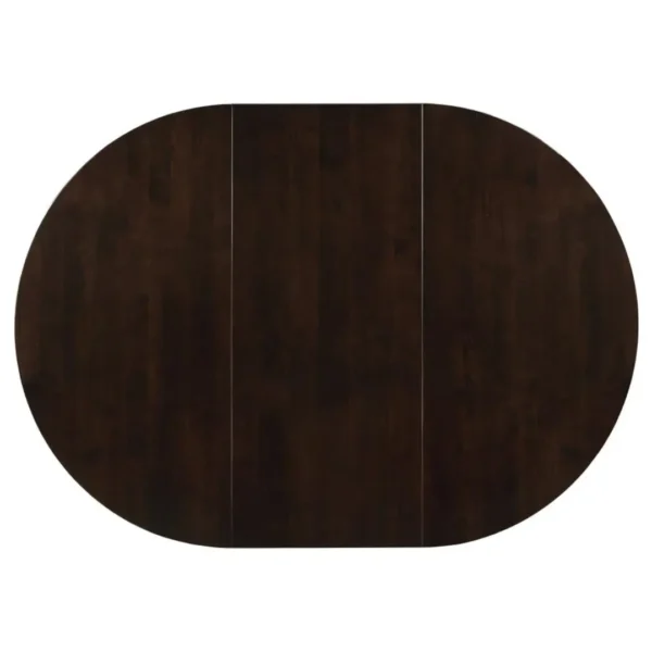 Gabriel Wooden Dining Room Set in Cappuccino By Coaster Furniture - Image 7