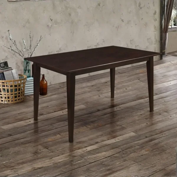 Gabriel Cappuccino Wood Dining Table By Coaster Furniture - Image 8