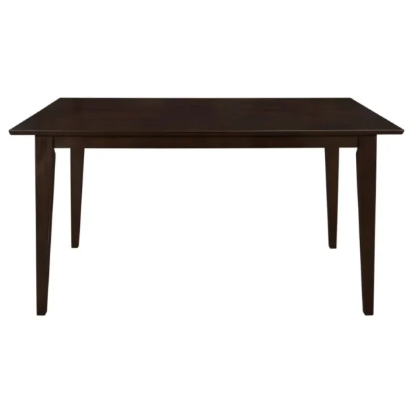 Gabriel Cappuccino Wood Dining Table By Coaster Furniture - Image 10