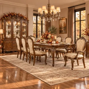Latisha 7PC Rectangle Dining Set by ACME