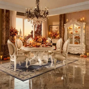 Versailles 7 Piece Round Dining Set by ACME