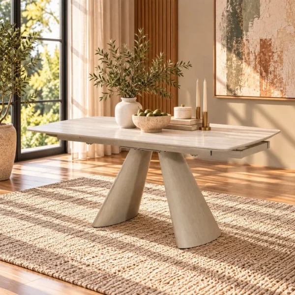 Cassian 7pcs Extendable Dining Table Set by ACME - Image 2