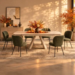 Cassian 7pcs Extendable Dining Table Set by ACME