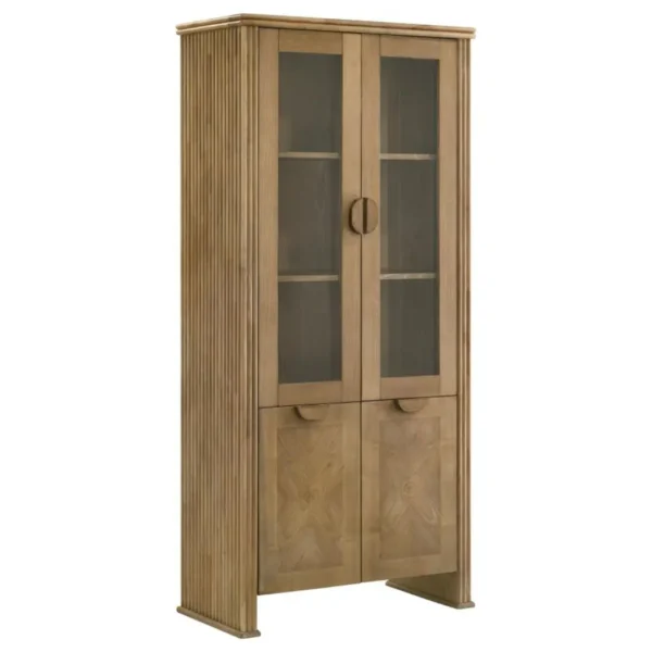 Adina 77 Inch Tall Display Cabinet By Coaster Furniture - Image 2