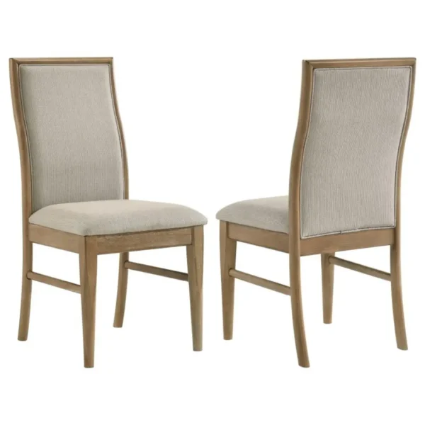 Adina Upholstered Dining Side Chair Set of 2 By Coaster Furniture - Image 2