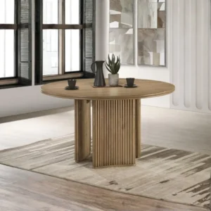Adina Contemporary Wood Dining Room Tables By Coaster Furniture