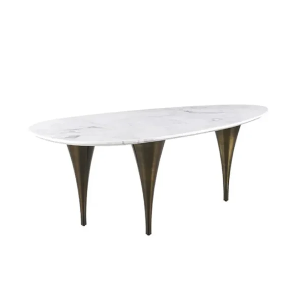 Ciaran Contemporary Oval Dining Set By Furniture of America - Image 2