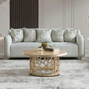 HD-1068 Gray Modern Sofa by Homey Design