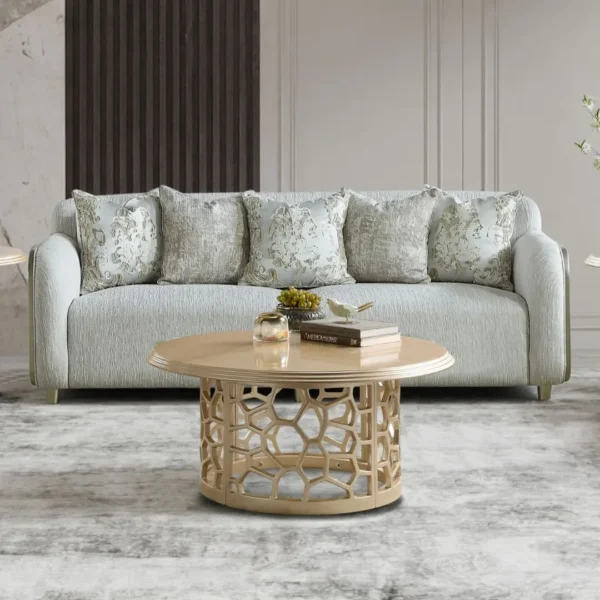 HD-1068 3PC Modern Gray Sofa Set by Homey Design - Image 2