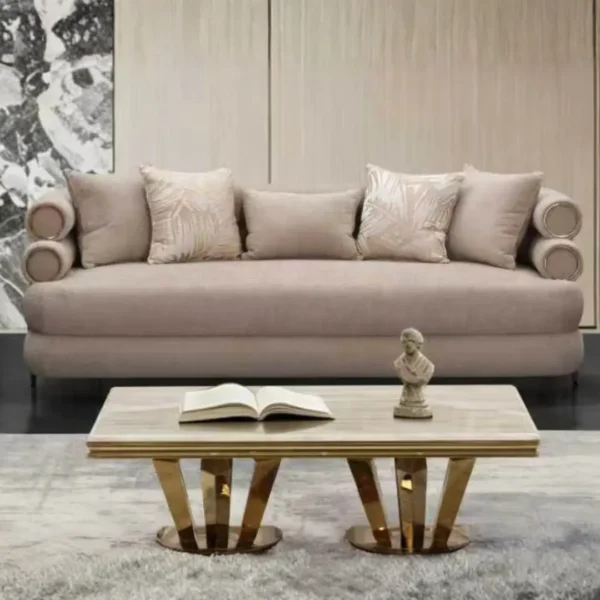 HD-3175 3pc Contemporary Modern Sofa Set by Homey Deisgn - Image 3