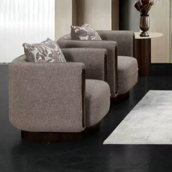 HD-3291 3 Piece Dark Gray Sofa Set by Homey Design - Image 2
