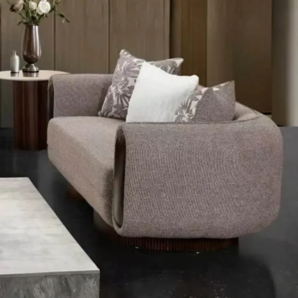 HD-3291 3 Piece Dark Gray Sofa Set by Homey Design - Image 3