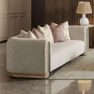 HD-1032 Modern Upholstered Loveseat by Homey Design