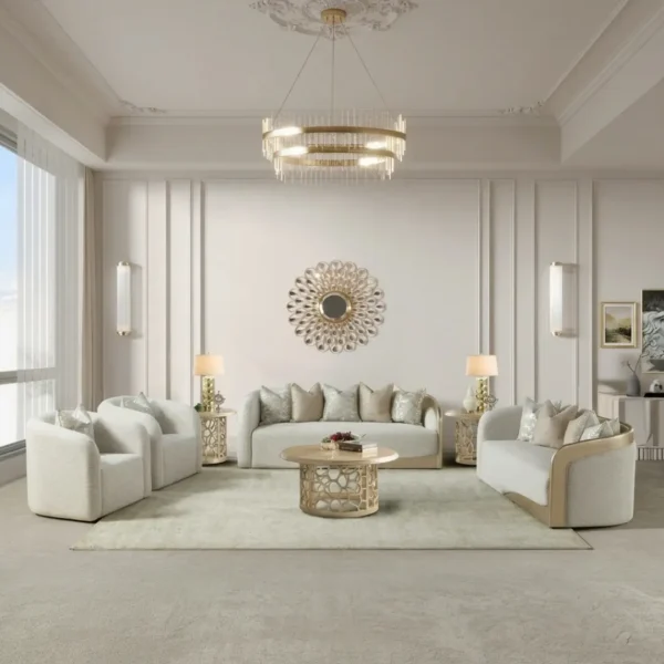 HD-1053 Modern European Loveseat by Homey Design - Image 2
