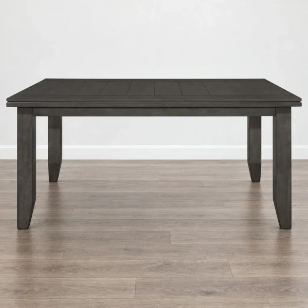 Dalila 6-Piece Dark Gray Dining Table Set By Coaster - Image 4