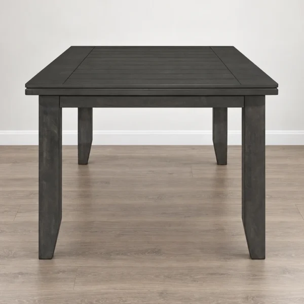 Dalila 6-Piece Dark Gray Dining Table Set By Coaster - Image 5