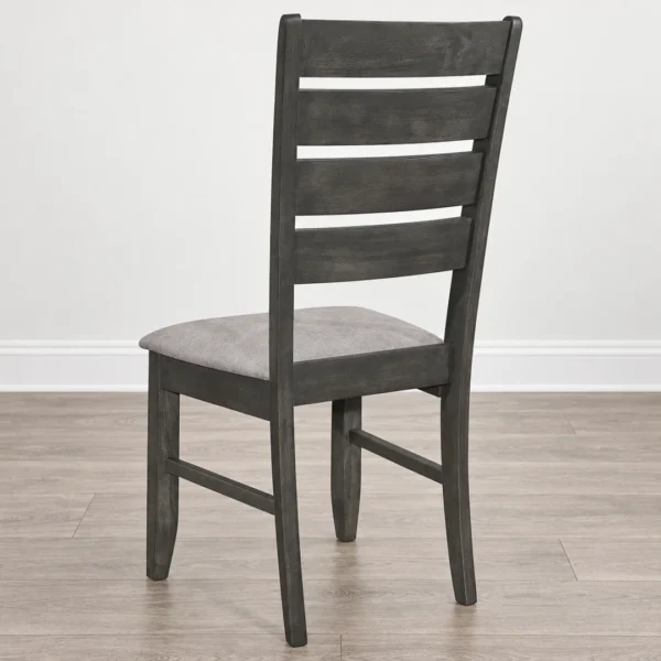 Dalila 6-Piece Dark Gray Dining Table Set By Coaster - Image 9