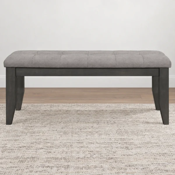 Dalila 6-Piece Dark Gray Dining Table Set By Coaster - Image 11