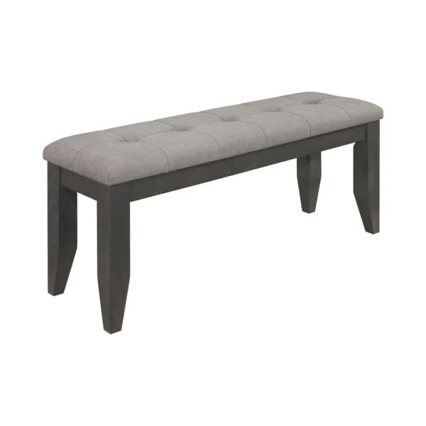 Dalila 6-Piece Dark Gray Dining Table Set By Coaster - Image 29