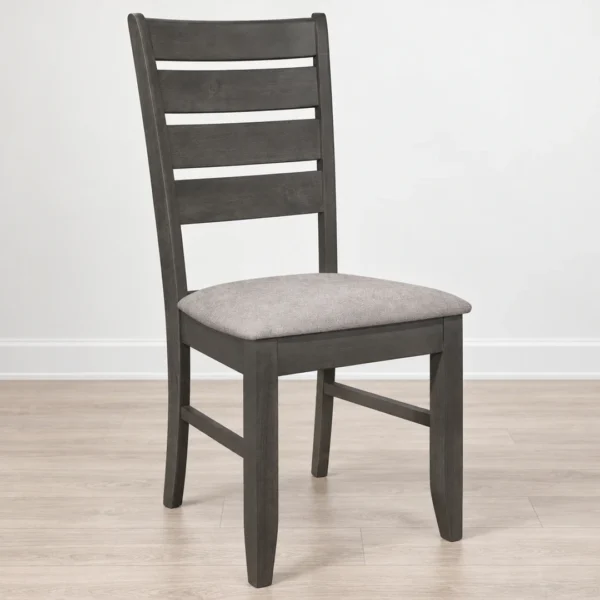 Dalila Dark Gray Dining Side Chair Set By Coaster - Image 3