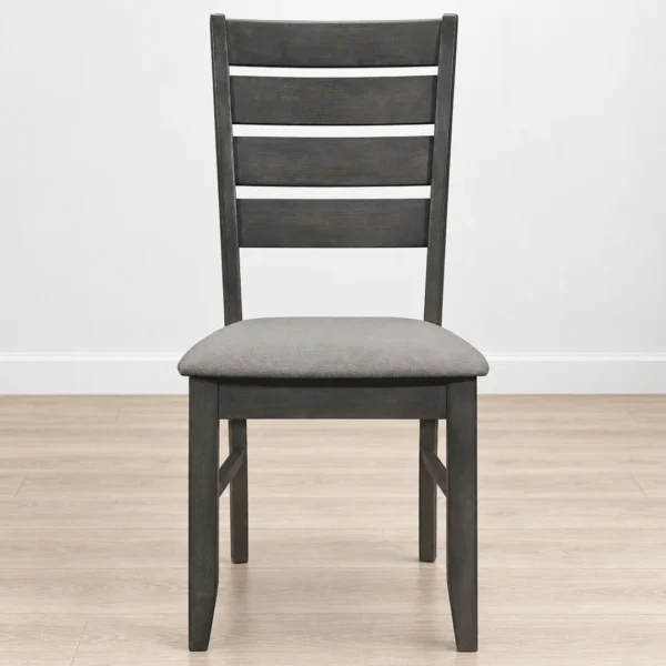 Dalila Dark Gray Dining Side Chair Set By Coaster - Image 4
