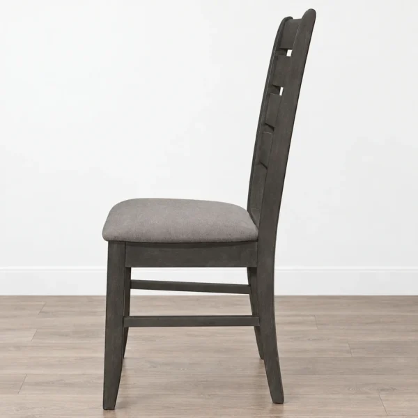 Dalila Dark Gray Dining Side Chair Set By Coaster - Image 6