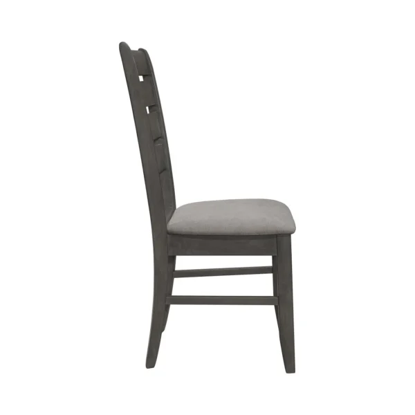 Dalila Dark Gray Dining Side Chair Set By Coaster - Image 25