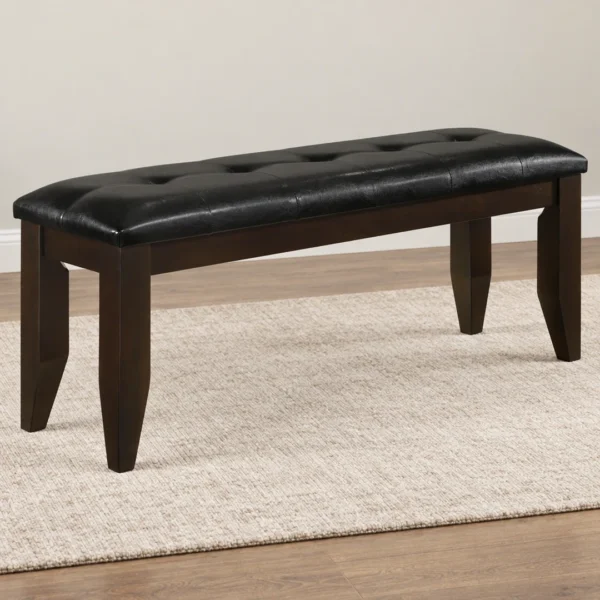 Dalila Brown Dining Bench By Coaster - Image 2