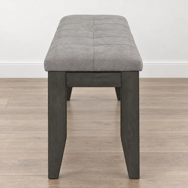 Dalila Dark Gray Dining Bench By Coaster - Image 5