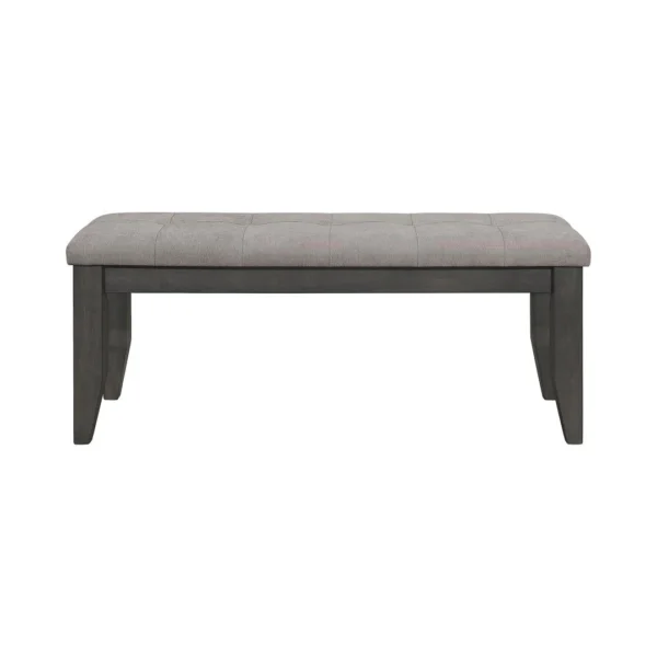 Dalila Dark Gray Dining Bench By Coaster - Image 13