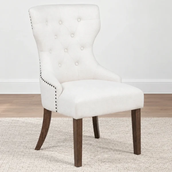 Baney Beige Dining Side Chair By Coaster - Image 2