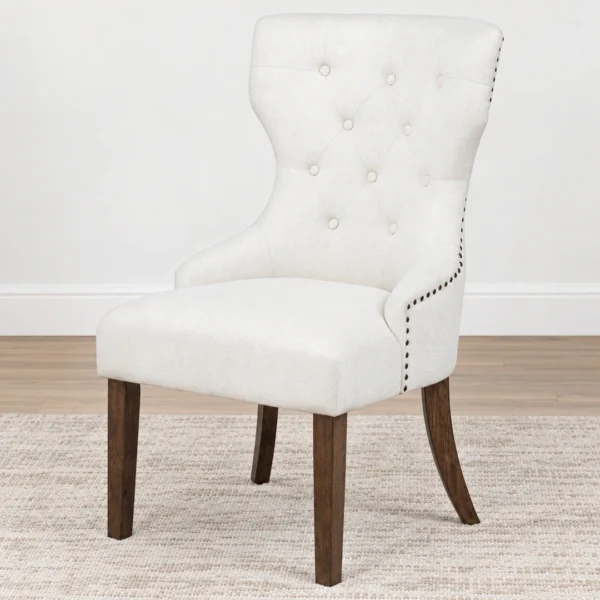 Baney Beige Dining Side Chair By Coaster - Image 4