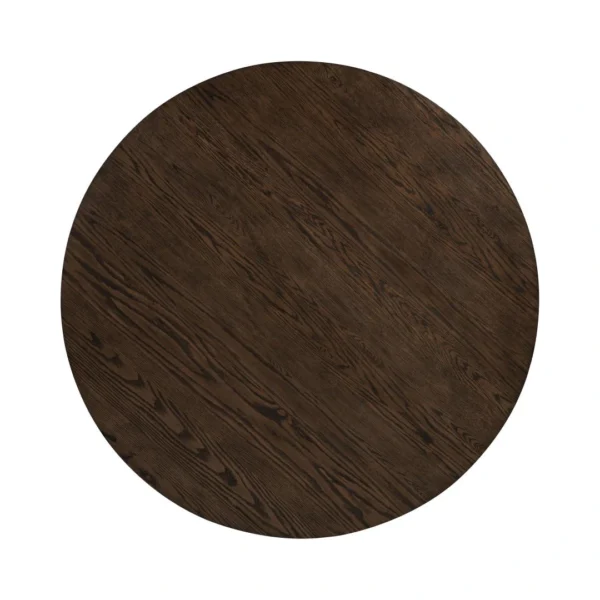 Ridgewell Brown Round Dining Table By Coaster - Image 12