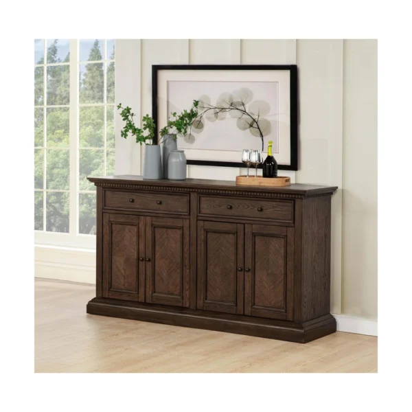 Ridgewell Brown Traditional Dining Server By Coaster - Image 16