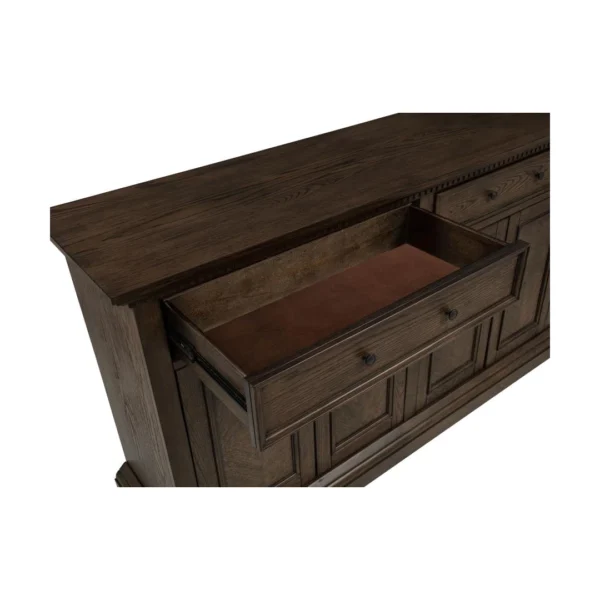 Ridgewell Brown Traditional Dining Server By Coaster - Image 26