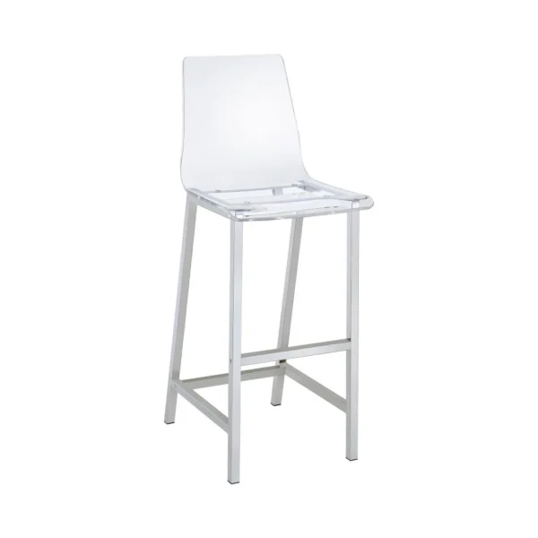 Tolbert Chrome Bar Table Set By Coaster - Image 11