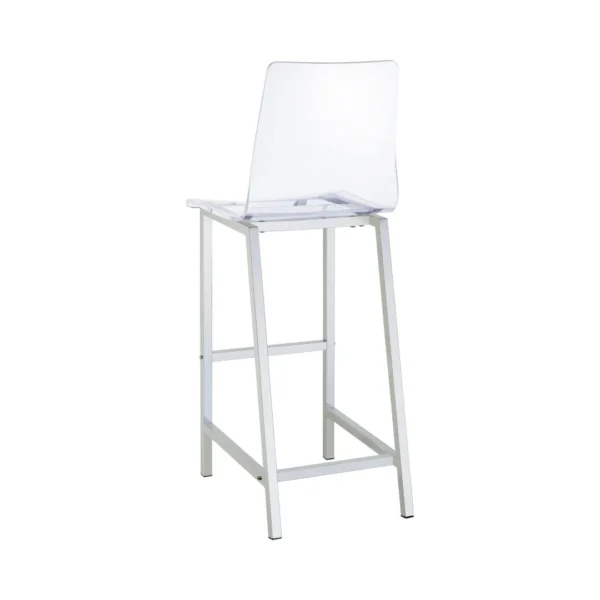 Tolbert Chrome Bar Table Set By Coaster - Image 12