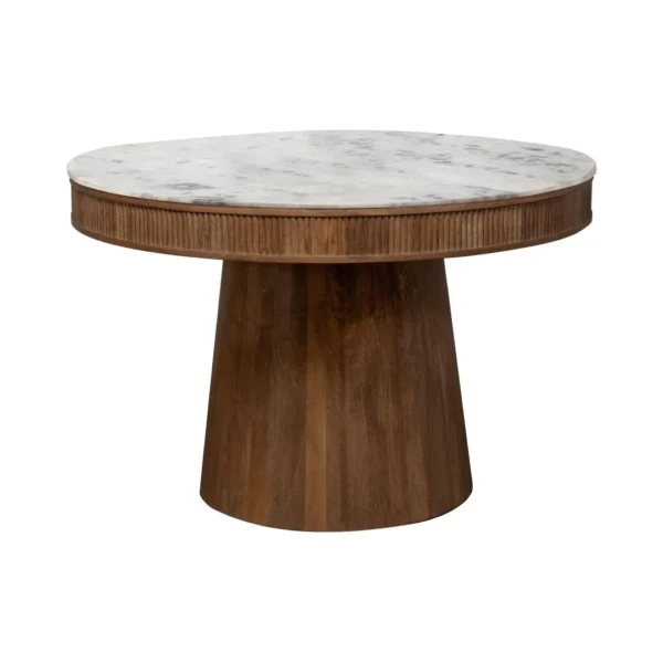 Ortega Brown Marble Dining Table By Coaster - Image 10