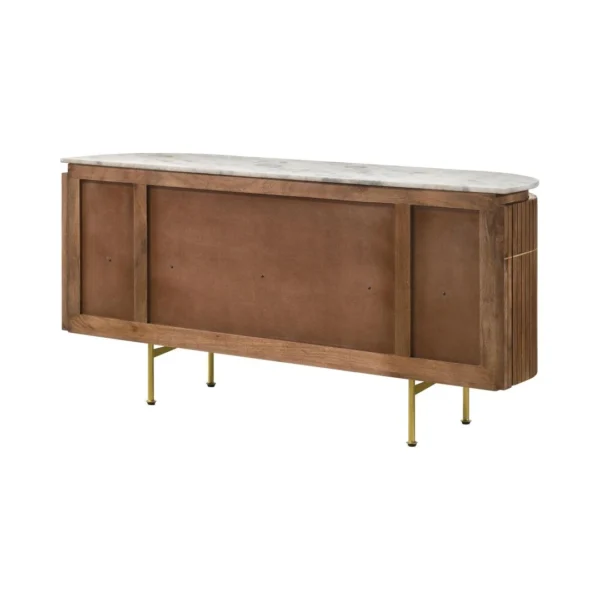 Ortega Brown Marble Sideboard By Coaster Furniture - Image 22