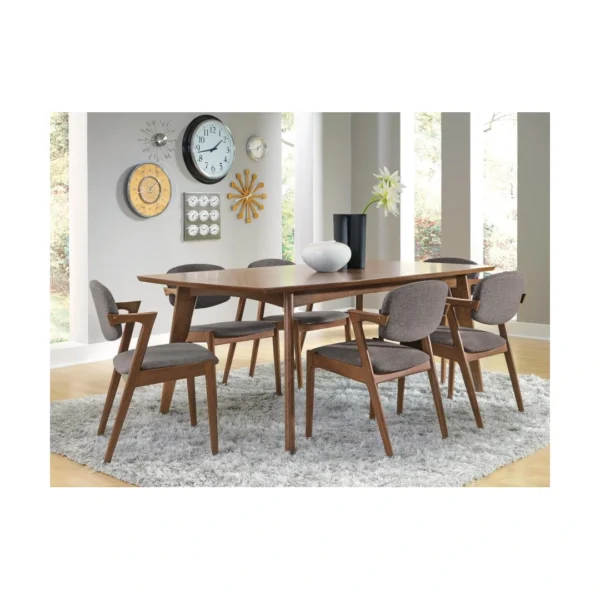 Malone Walnut Mid-century Dining Set By Coaster Furniture - Image 13