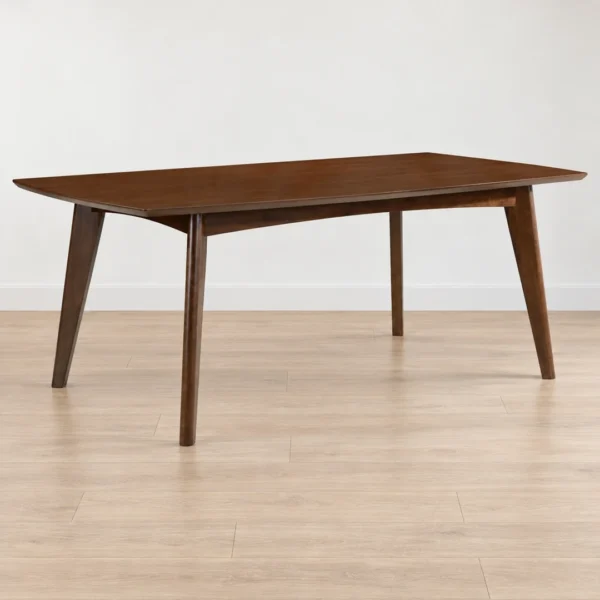 Malone 7-Piece Walnut Dining Table Set By Coaster Furniture - Image 3