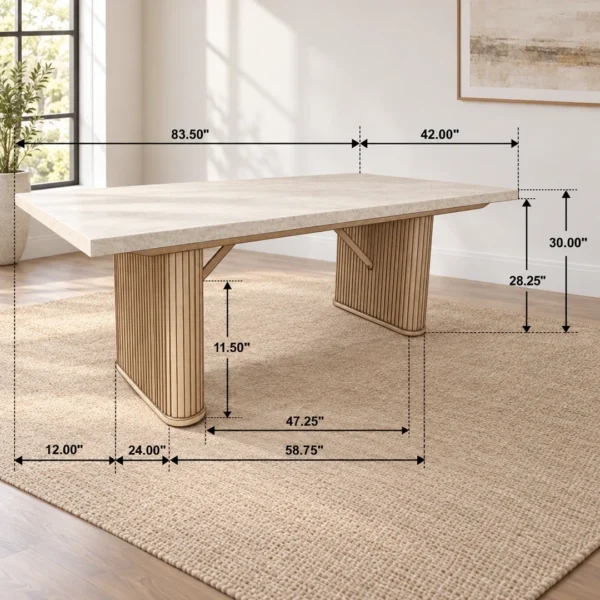 Catherine Black Rectangular Dining Table By Coaster Furniture - Image 9