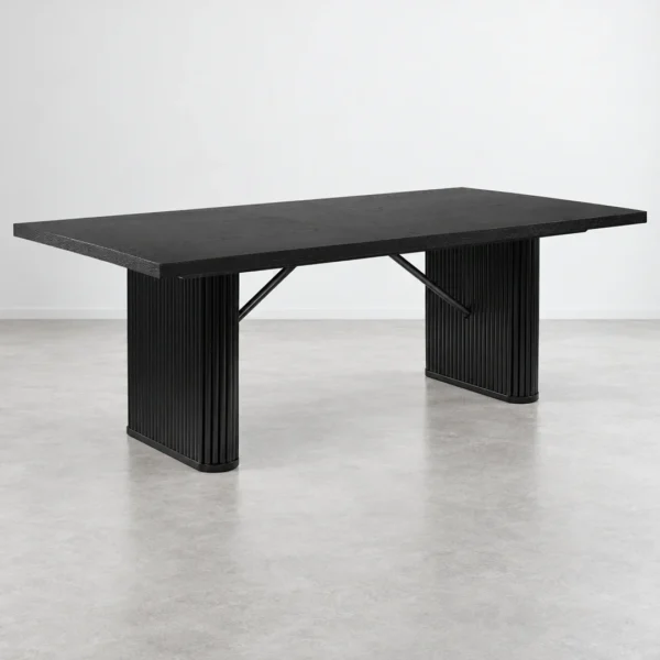 Catherine 5 Piece Black Dining Set By Coaster Furniture - Image 3