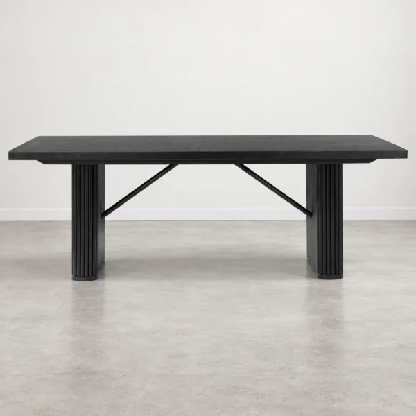 Catherine 5 Piece Black Dining Set By Coaster Furniture - Image 4