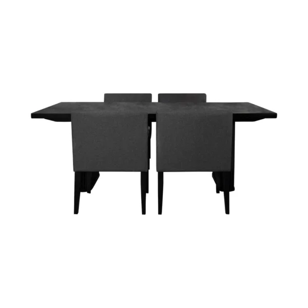 Catherine 5 Piece Black Dining Set By Coaster Furniture - Image 15