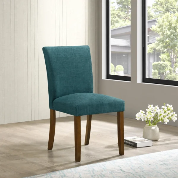 Paxton Blue Fabric Dining Chair Set By Coaster Furniture - Image 2